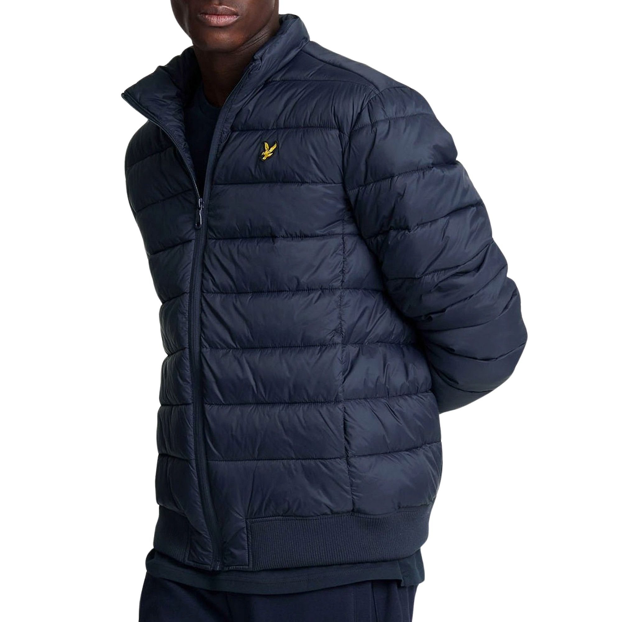 Lyle & Scott Funnel Neck Wadded Jas Heren