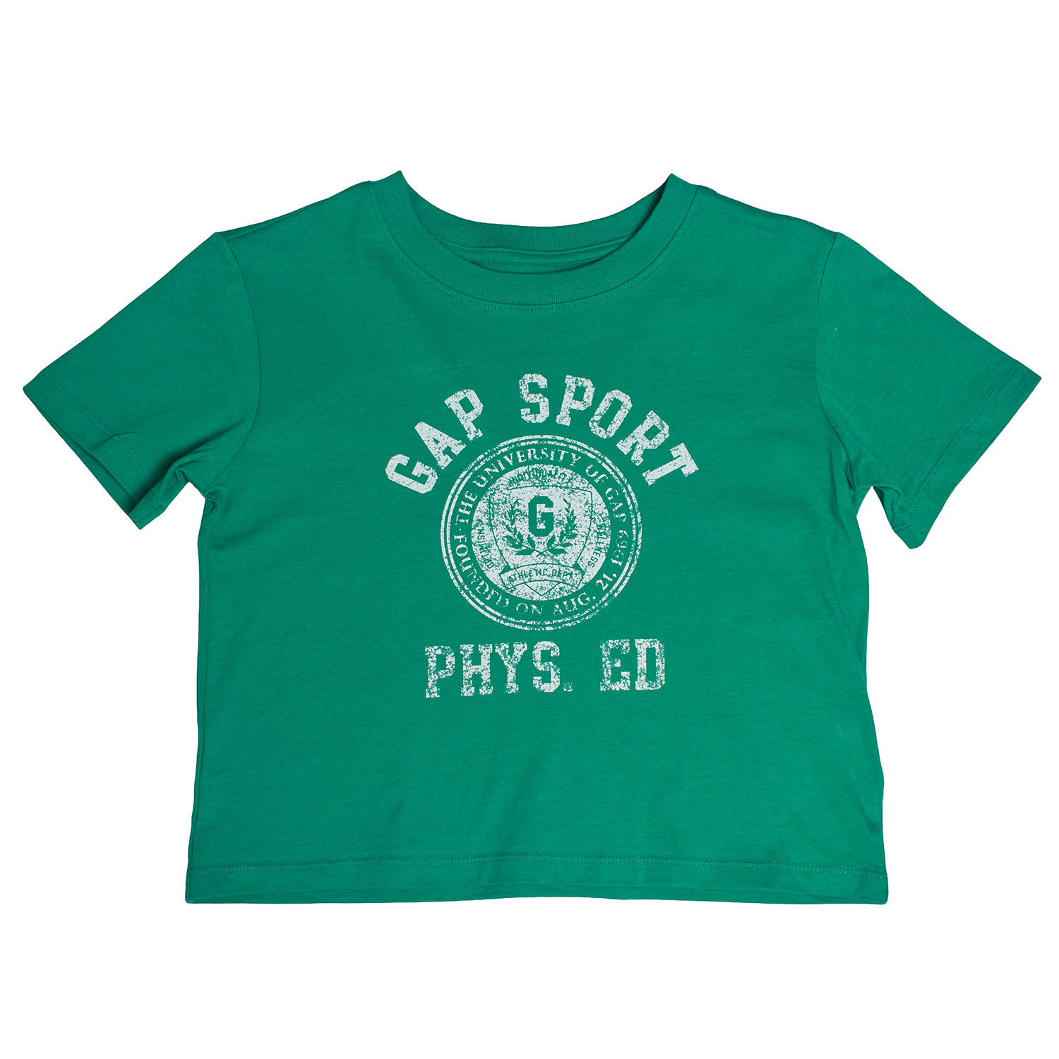BlackPrice Camiseta Deportiva Cropped 793083 para Niña 6/7 AÑOS groen