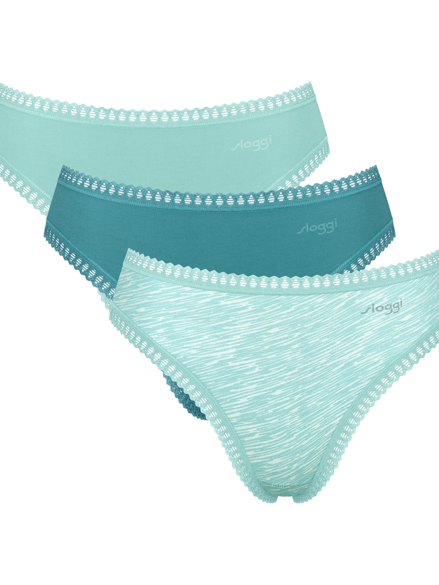 Sloggi Minislip GO Crush met kanten details (Set van 3)