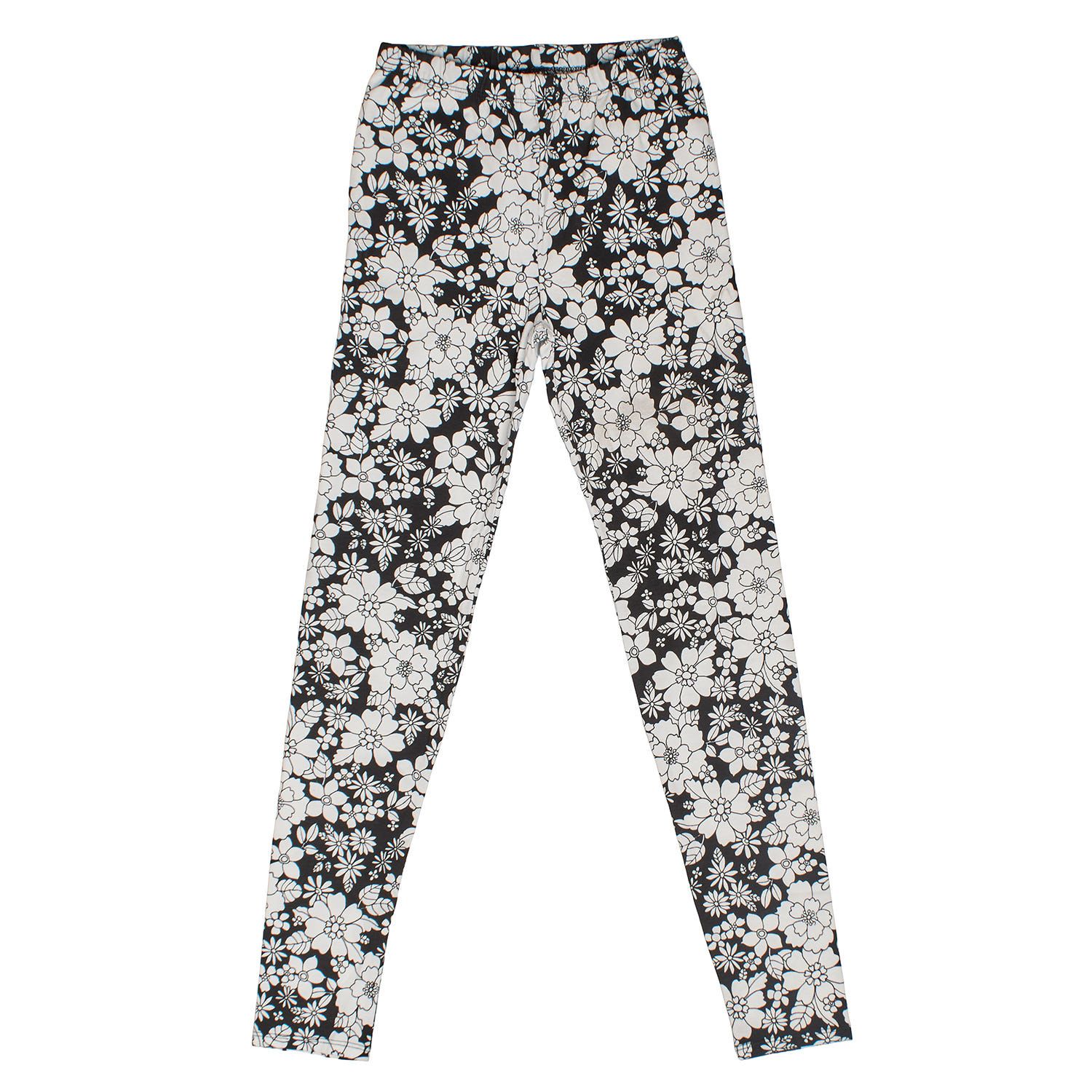 BlackPrice Leggings Básicos de Algodón 688194 para Niña 10 AÑOS zwart