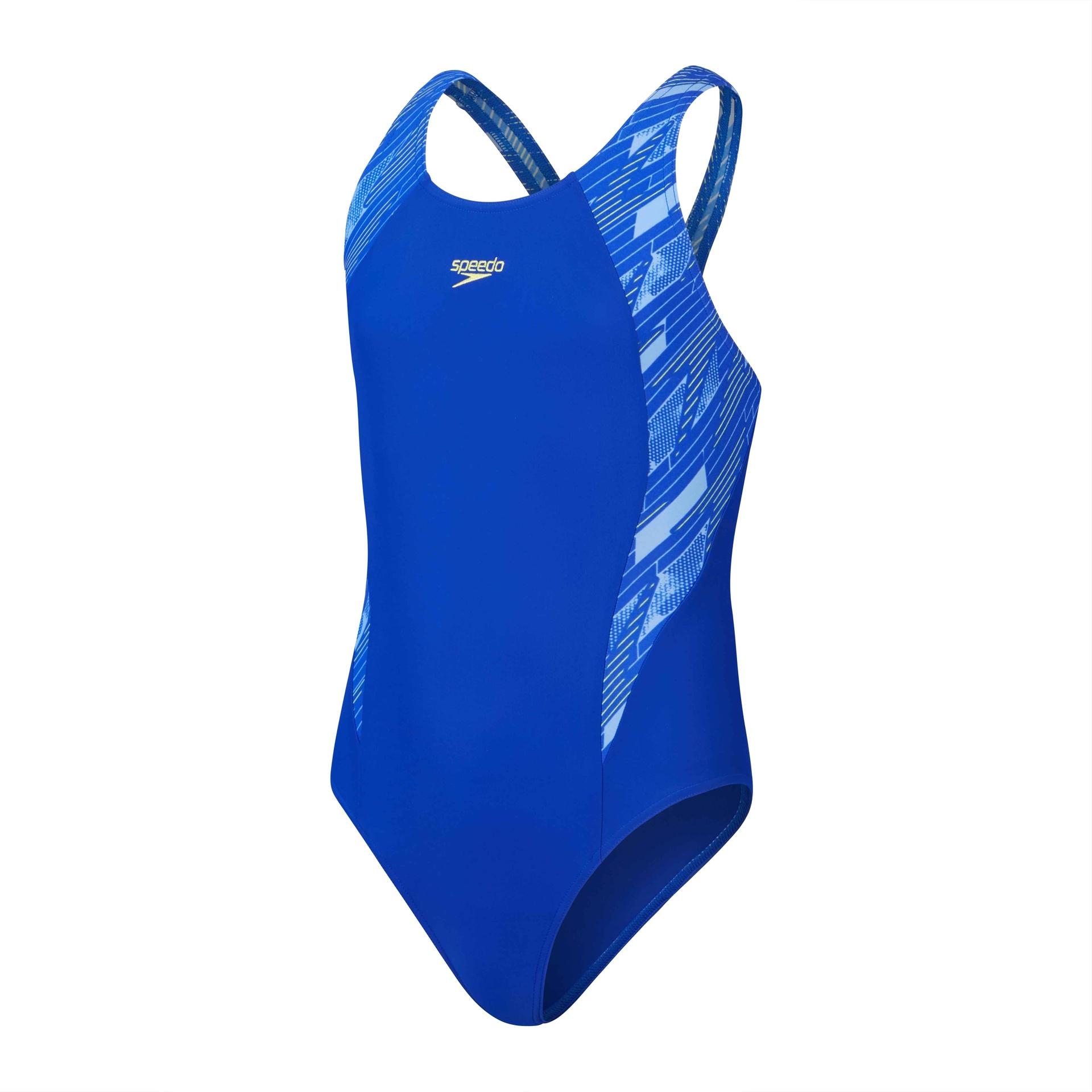 Speedo Girls Hyperboom Splice Muscleback Eendelig Badpak 5-6 Years