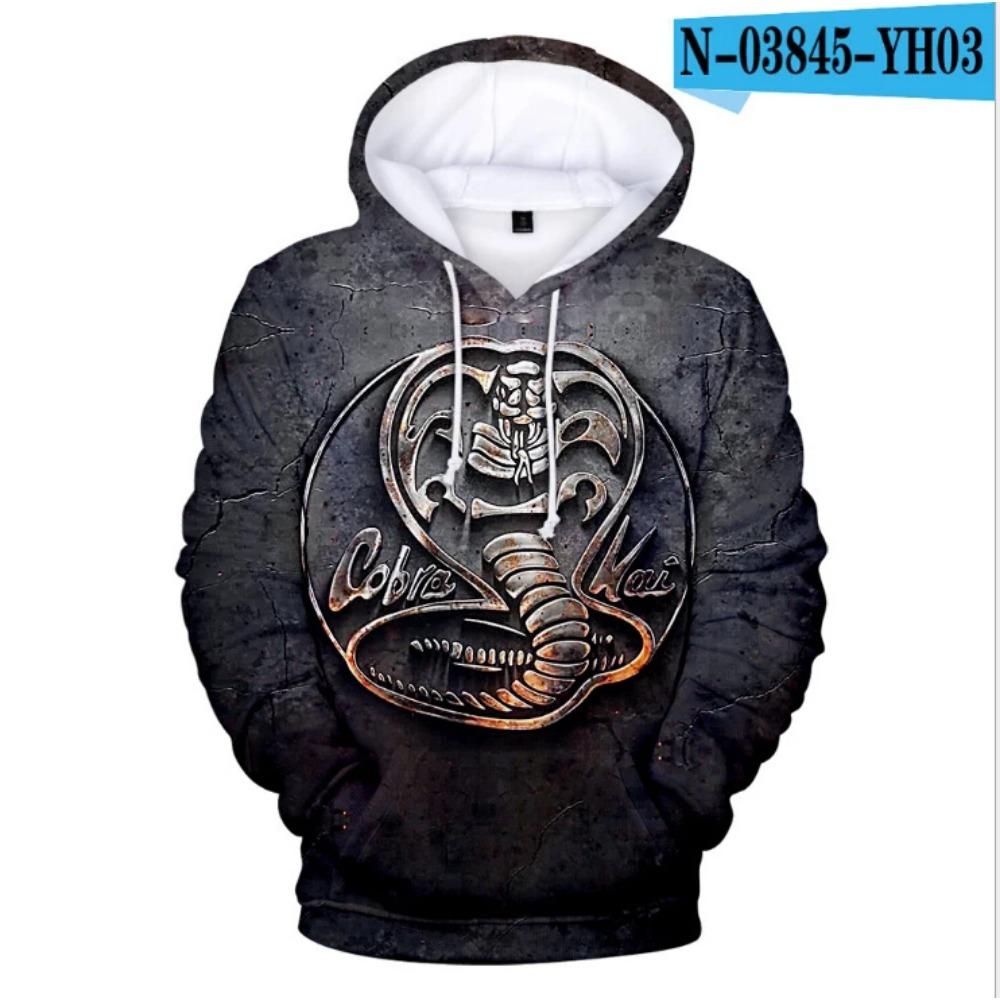 Wendy 3 The Karate Kid Cobra Kai 3D Print Hoodies Heren Sweatshirts Dames Trainingspakken Mode Herfst Harajuku Hoodie Casual Jongens Truien 150