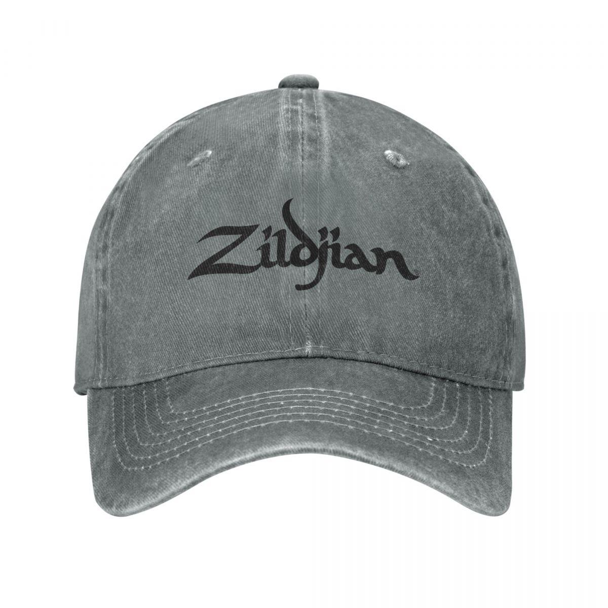 WHITE NOVA Zildjian Trucker Hats Accessoires Retro Distressed Denim Snapback Cap Voor Unisex Stijl Verstelbaar One Size