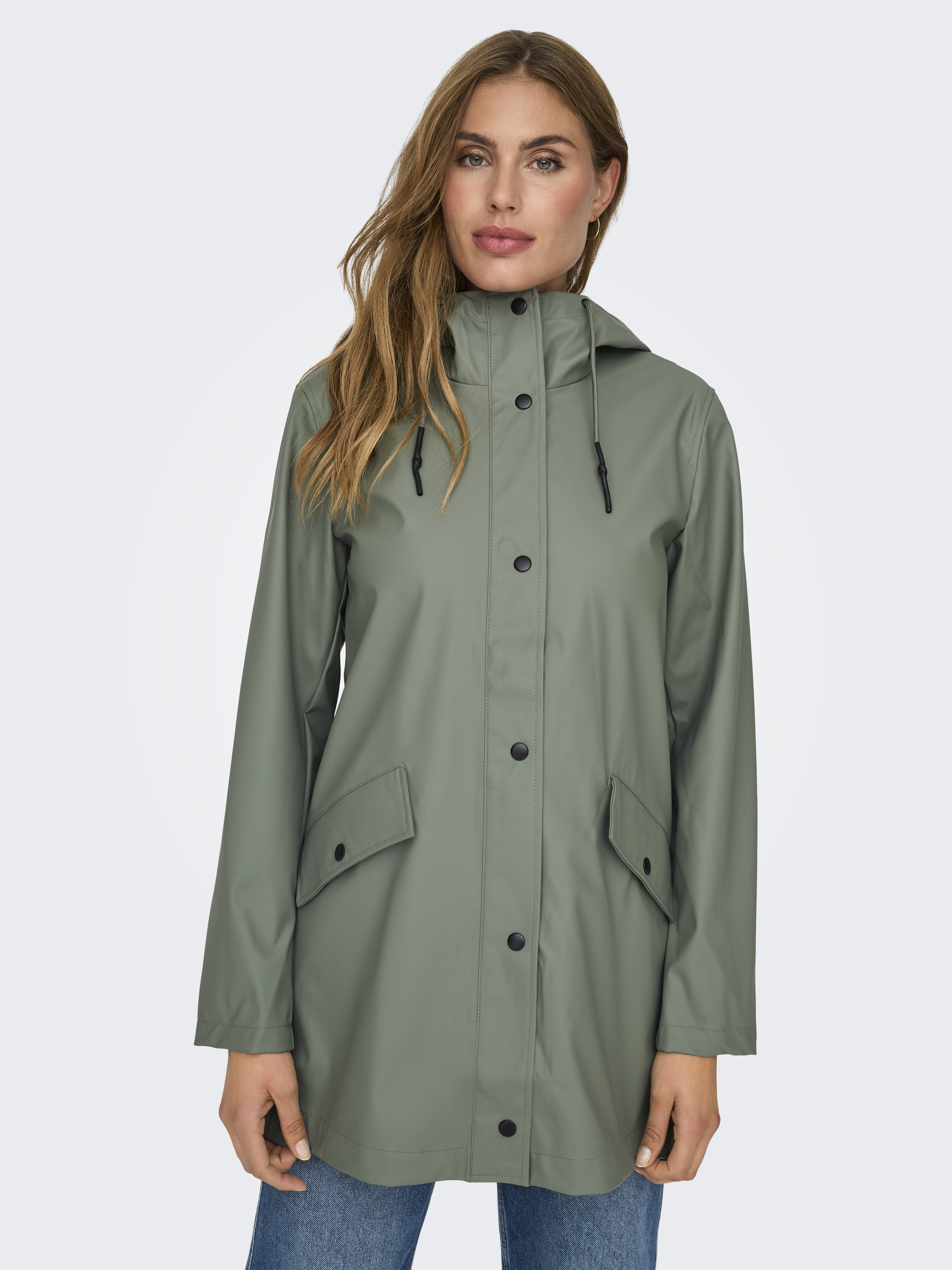 Only Korte jas ONLELISA RAINCOAT OTW NOOS