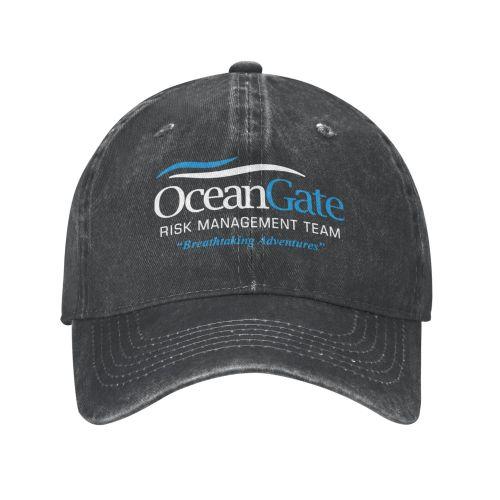 Flowers Fashion Zomer OceanGate Risicomanagement Baseball Cap Unisex Adembenemende avonturen Dagelijkse hardloopgolfpetten Hoed One Size