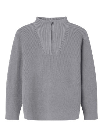 Name it winter sweater jongens - grijs - gebreid - NkmNesolle