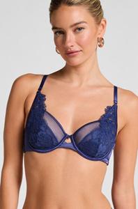 Hunkem&ouml;ller Niet-voorgevormde beugel bh Grace Blauw