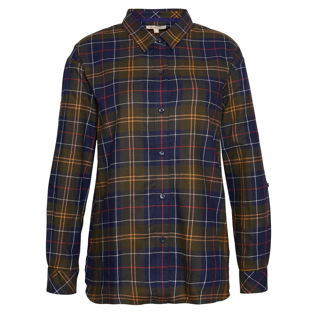 Barbour Damesblouse Elishaw Classic Tartan