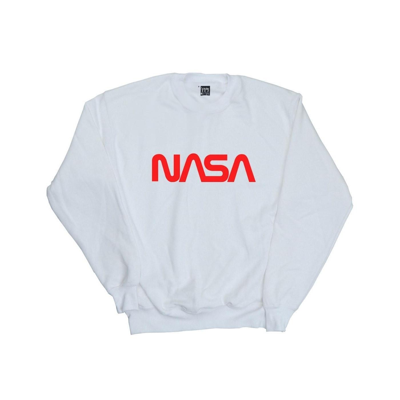 NASA heren modern logo sweatshirt M