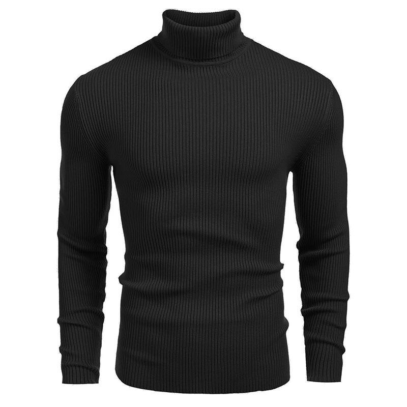 Four Four Heren breiwerk Heren coltrui Herfst en winter Europees en Amerikaans Heren trui Lange mouwen Pullover S