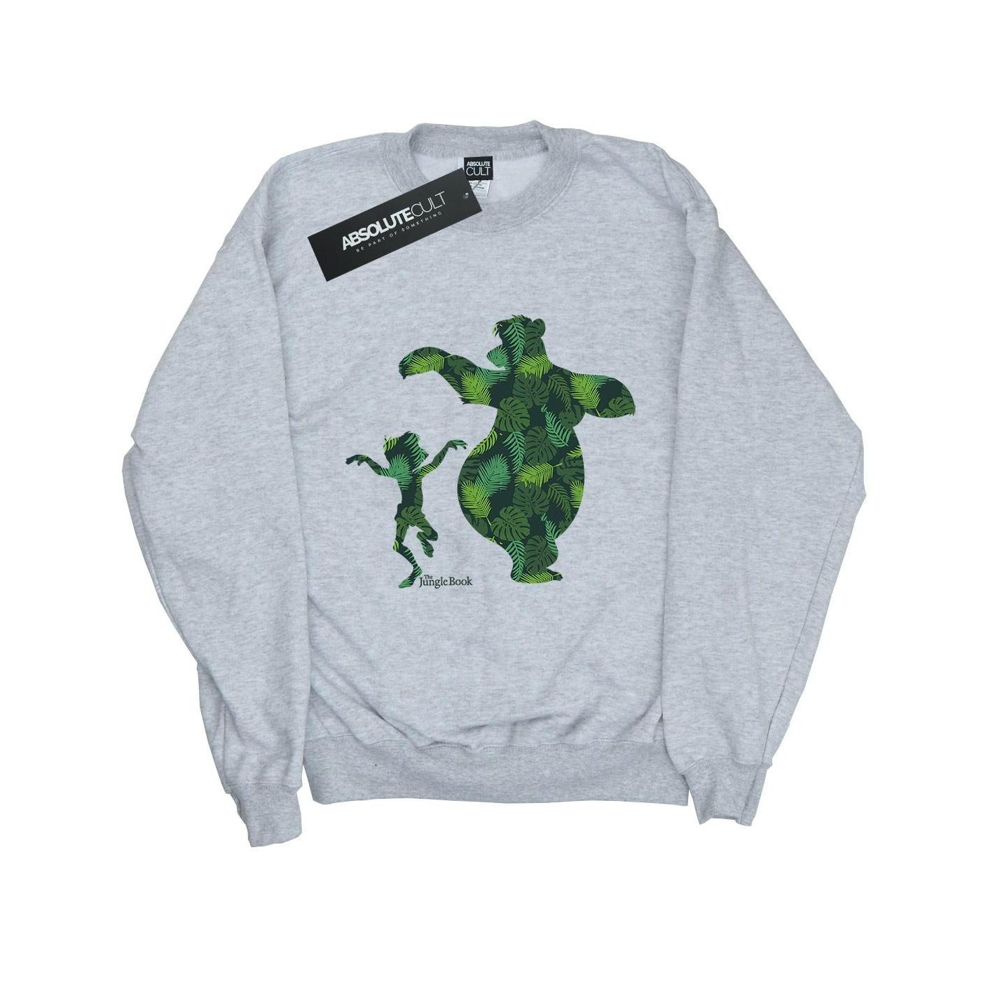 Disney Boys The Jungle Book Mowgli en Baloo danssweatshirt 12-13 grijs