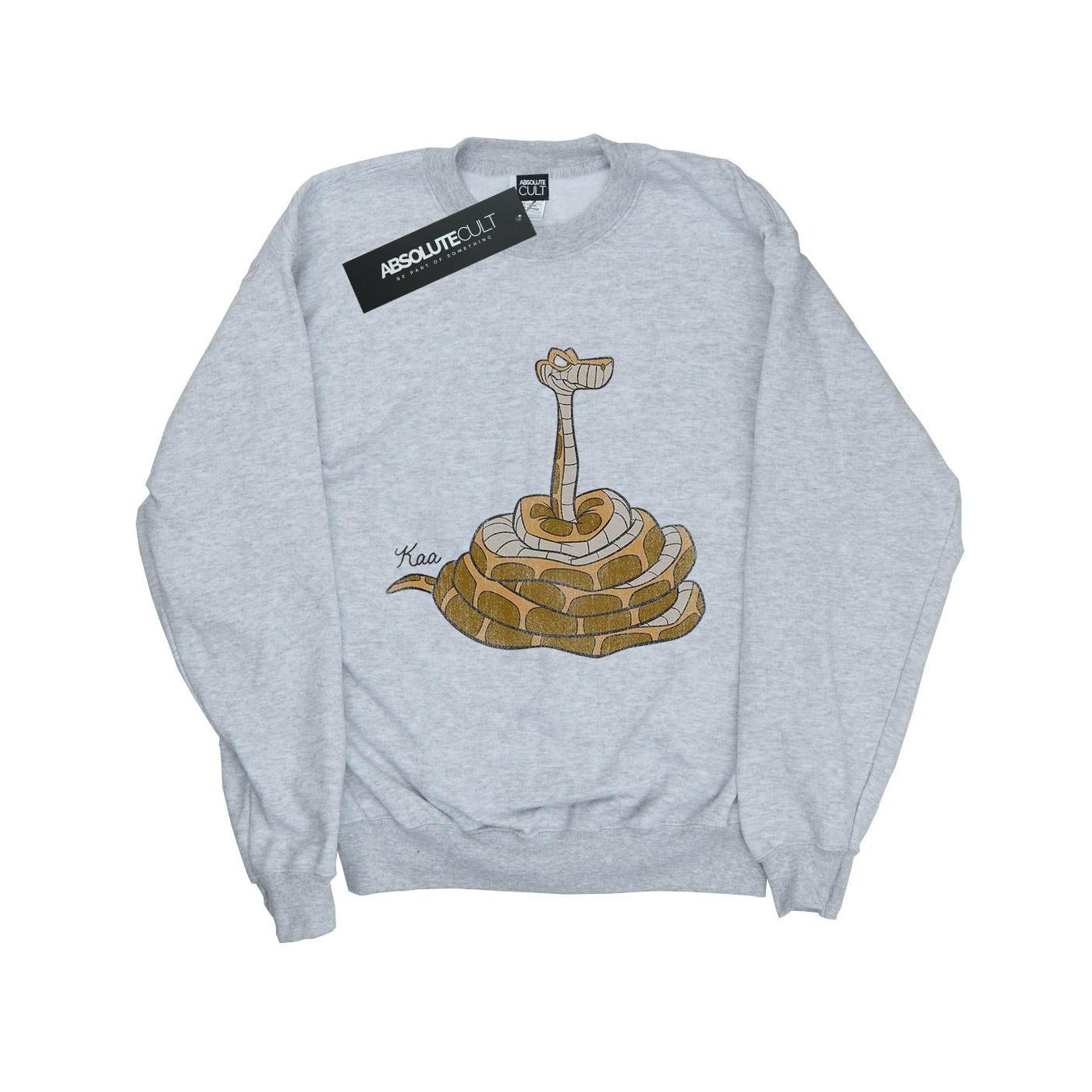 Disney Boys The Jungle Book Klassiek Kaa-sweatshirt 9-11 Years grijs