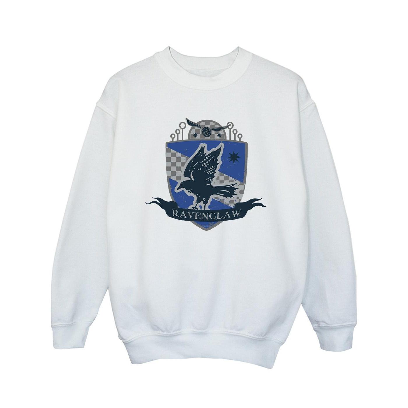 Harry Potter Girls Ravenklauw borstbadge sweatshirt 5-6 Years wit
