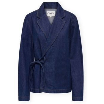 Only Mantel  Ellis Jacket - Dark Blue Denim