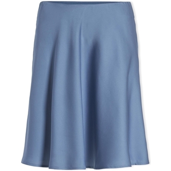Vila Rok  Ellette Skirt - Coronet Blue
