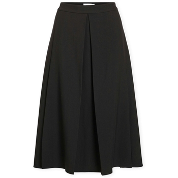 Vila Rok  Noos Jiu HW Skirt - Black Beauty