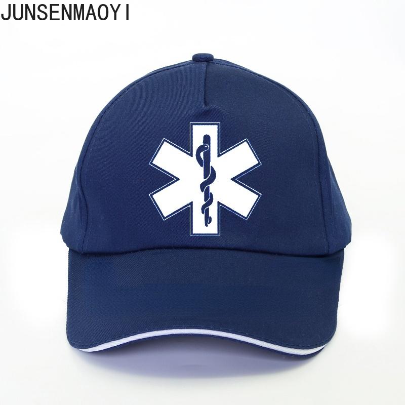 CASUAL LOOK EMT Emergency Ambulance Print Baseball cap Merk hiphop cap hoge zomer Heren dames Unisex verstelbare snapback Trucker hoed