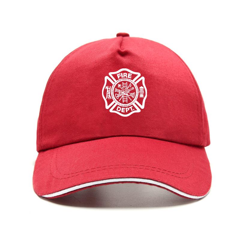 CAUSALXI Nieuwe pet hoed FIREFIGHTER FIRE AFDELING RECUE GRAPHIC Baseballcap