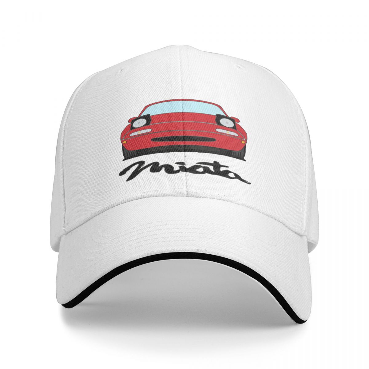 CAUSALXI Klassieke rode NA Miata Roadster Cap baseballpet zonnehoedpetten voor dames, unisex