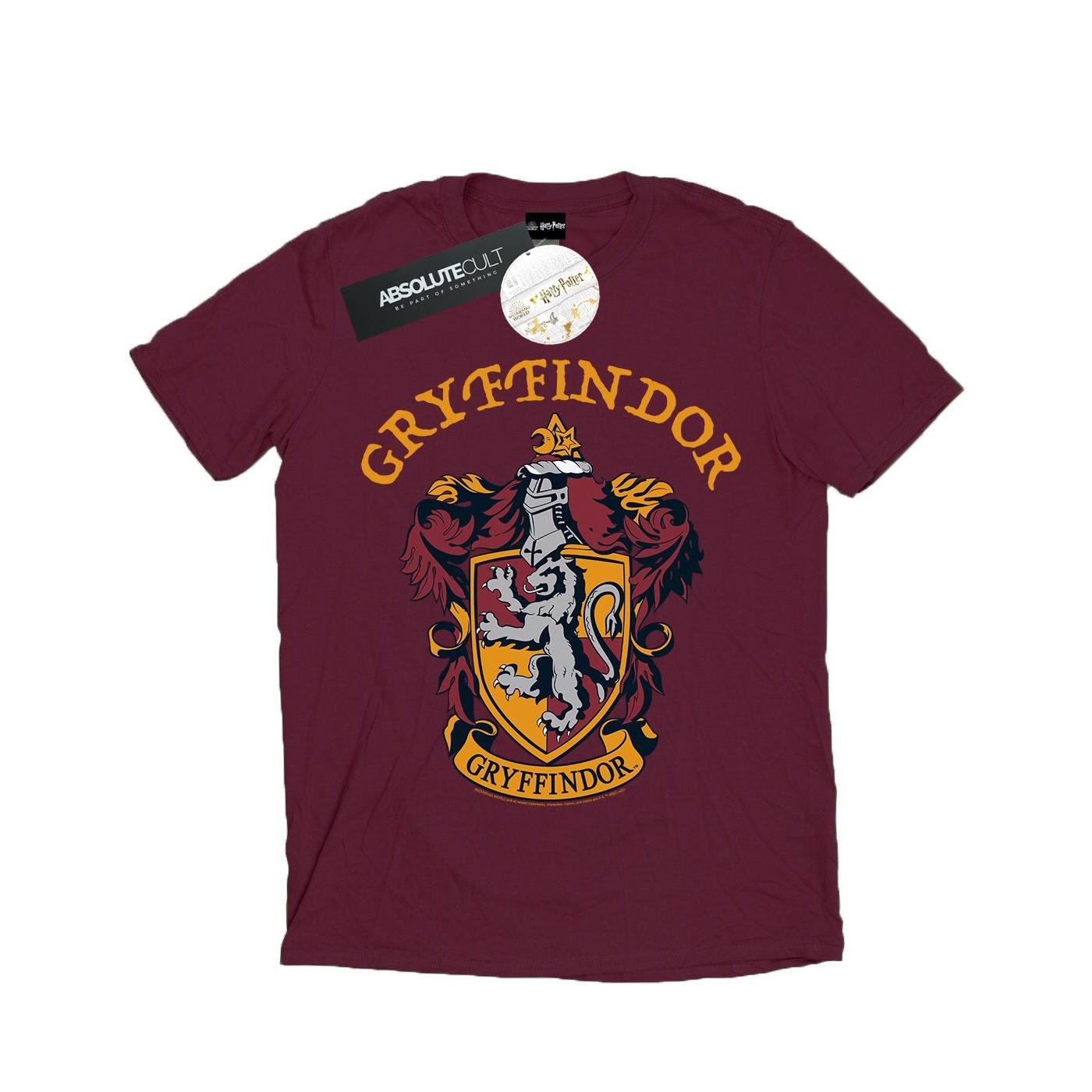 Harry Potter jongens Griffoendor Crest T-shirt 9-11 Years bordeaux