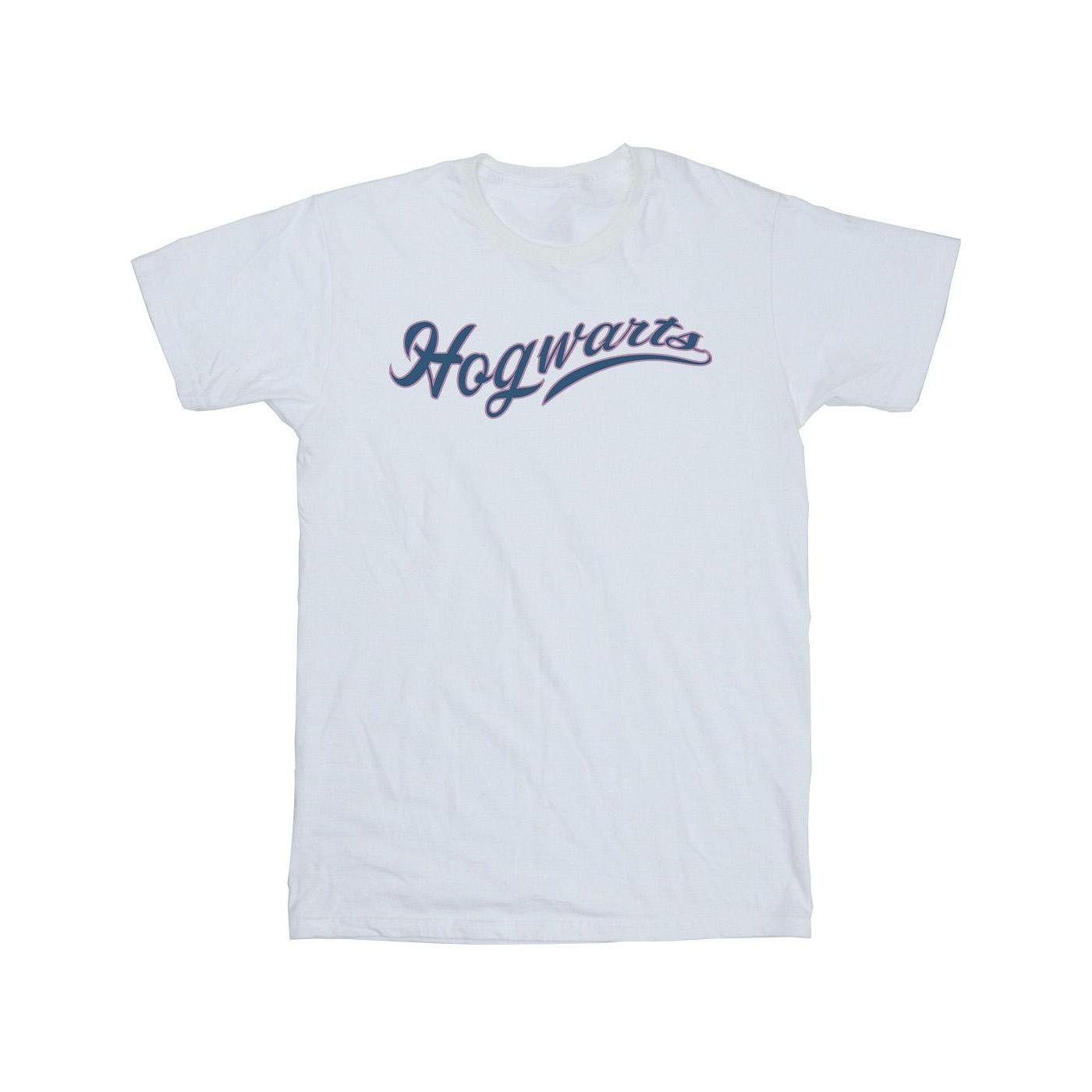 Harry Potter jongens Zweinstein schrijven T-shirt 5-6 Years wit