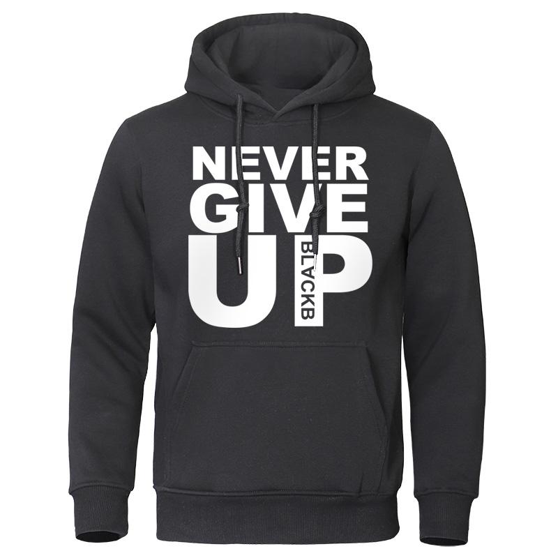 Boutique sports suit series 2 Herenhoodies Merk Sweatshirts Zacht Herfst Winter Trainingspak Geef nooit op Print Tops Katoen Streetwear Kwaliteit Mannelijke truien 2XL