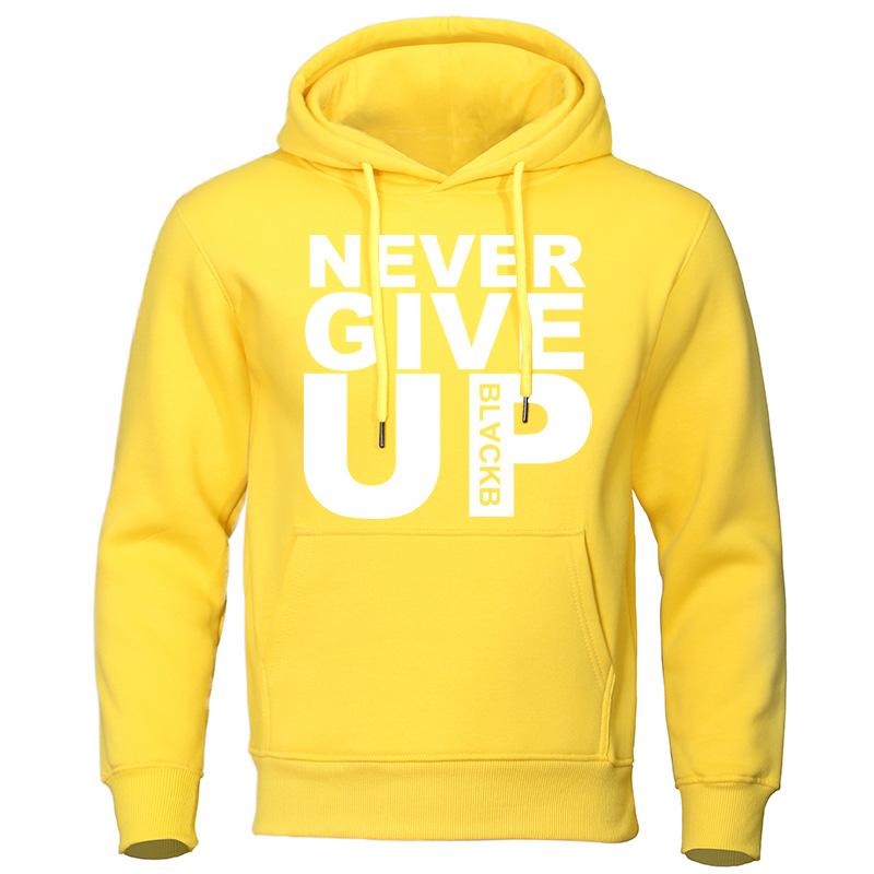 Boutique sports suit series 2 Herenhoodies Merk Sweatshirts Zacht Herfst Winter Trainingspak Geef nooit op Print Tops Katoen Streetwear Kwaliteit Mannelijke truien L