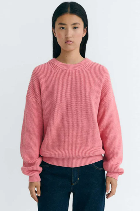 Thinking mu Damen vegan Pullover Carmen Pink