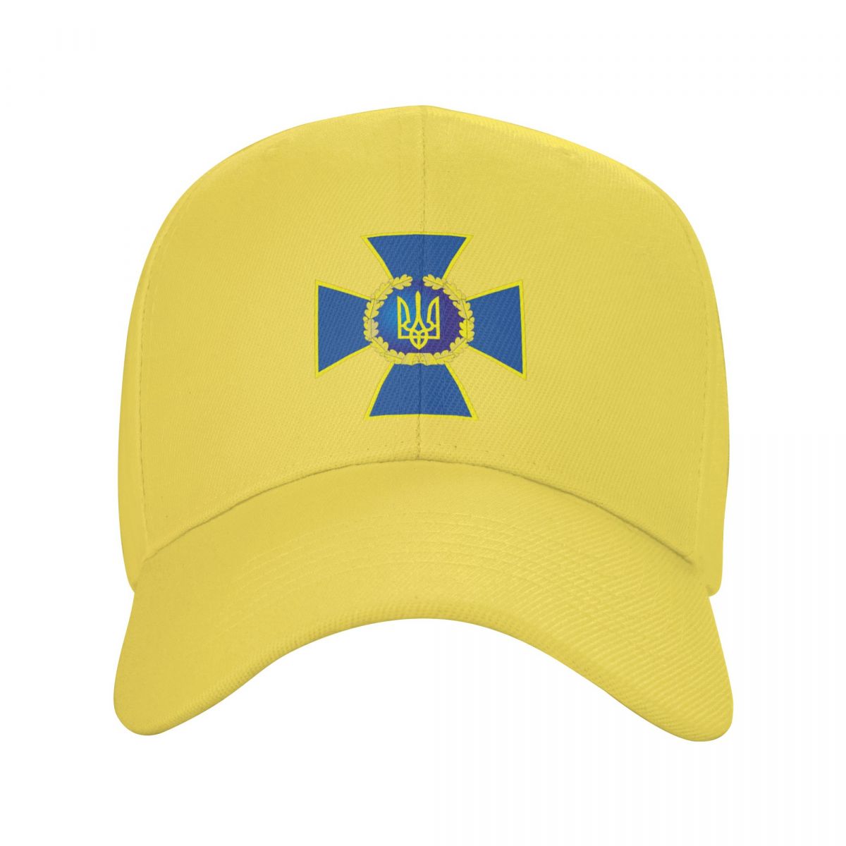 POPI home Veiligheidsdienst van Oekraïne Logo Baseball Cap Unisex Volwassen Oekraïense Trident Cross Verstelbare Papa Hoed Unisex Vrouwen Sporthoeden Adjustable Cap