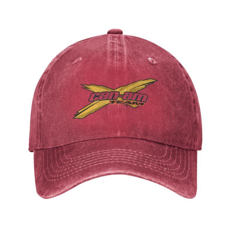 Colorbobble CAP Aangepaste Can Am ATV katoenen honkbalpet voor dames, unisex, verstelbare BRP-logo-papa-hoed, streetwear Adult Baseball Cap