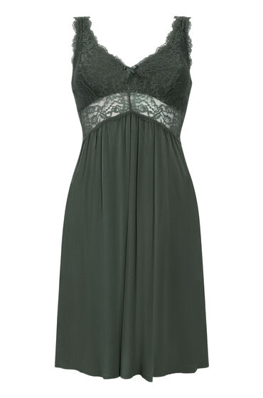 Hunkemöller Slipdress Jersey Nova Groen