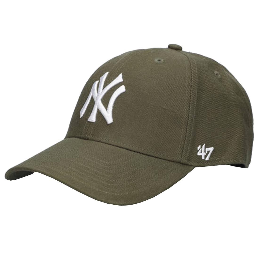 47 BRAND New York Yankees MVP-pet, unisex groene pet One size