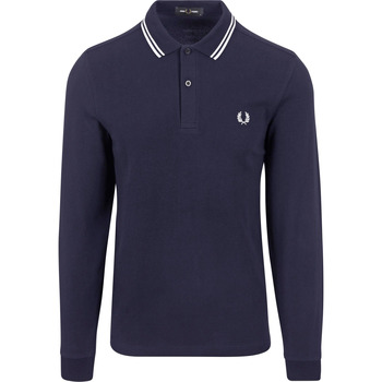 Fred Perry Sweater  Longsleeve Polo Navy 238