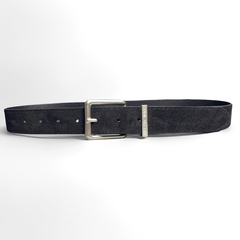 MonymaVigo Luxury Design Suede Leather Belt Pin buckle Waistband Fashion Business Waist Belt  For Women zwart