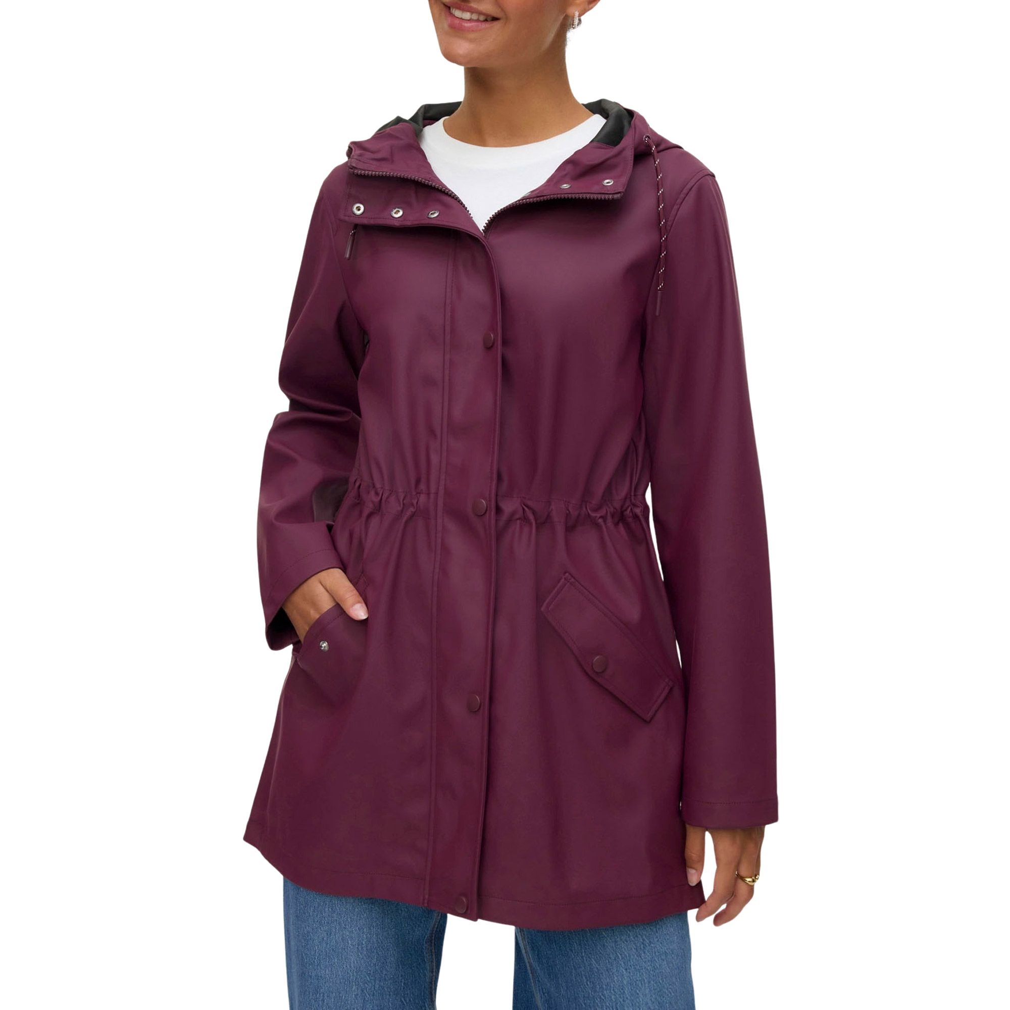 Veroodaalou Coated Jas Dames