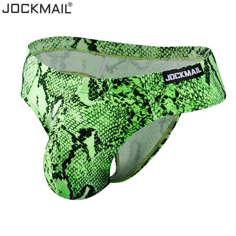 SDS003 Heren luipaard bedrukt ondergoed bikini zwembroek badpak zakje lage taille slip L