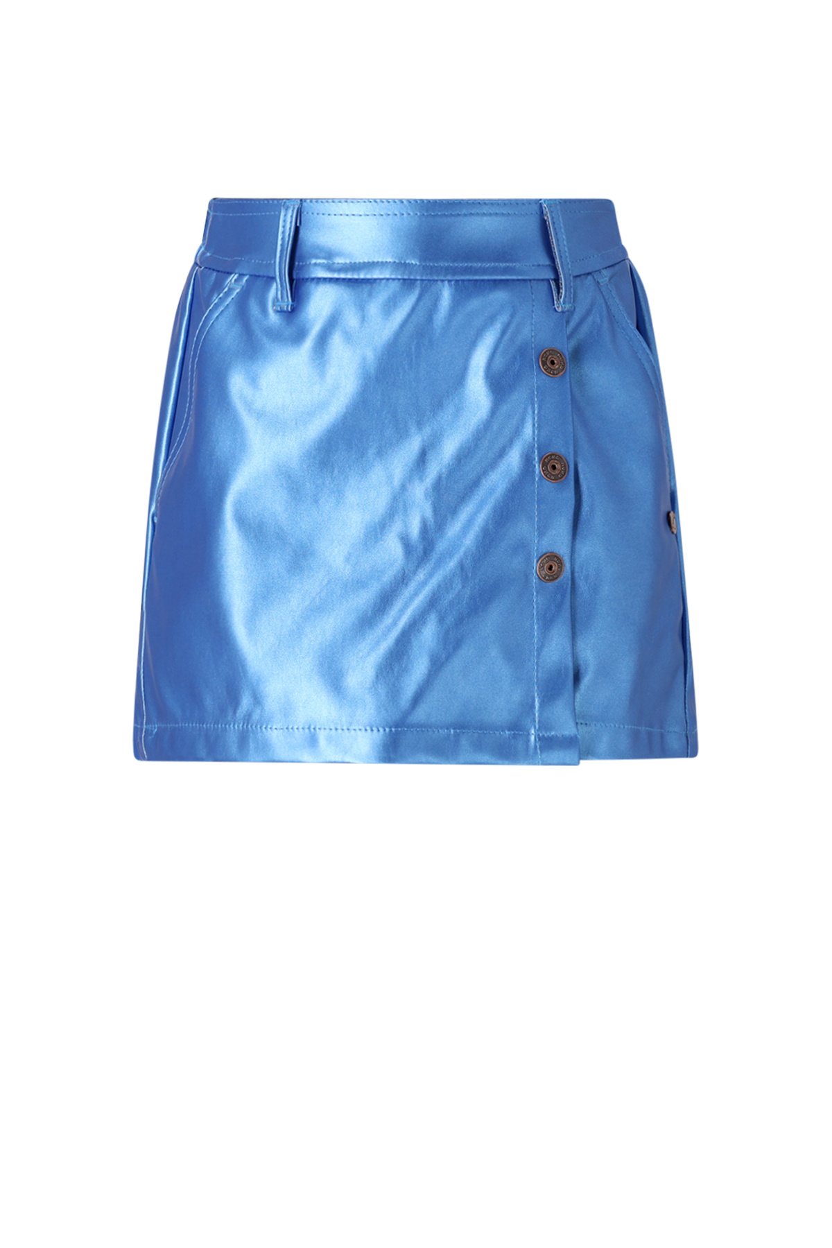NoNo winter nep leren skort meisjes - blauw - Simay