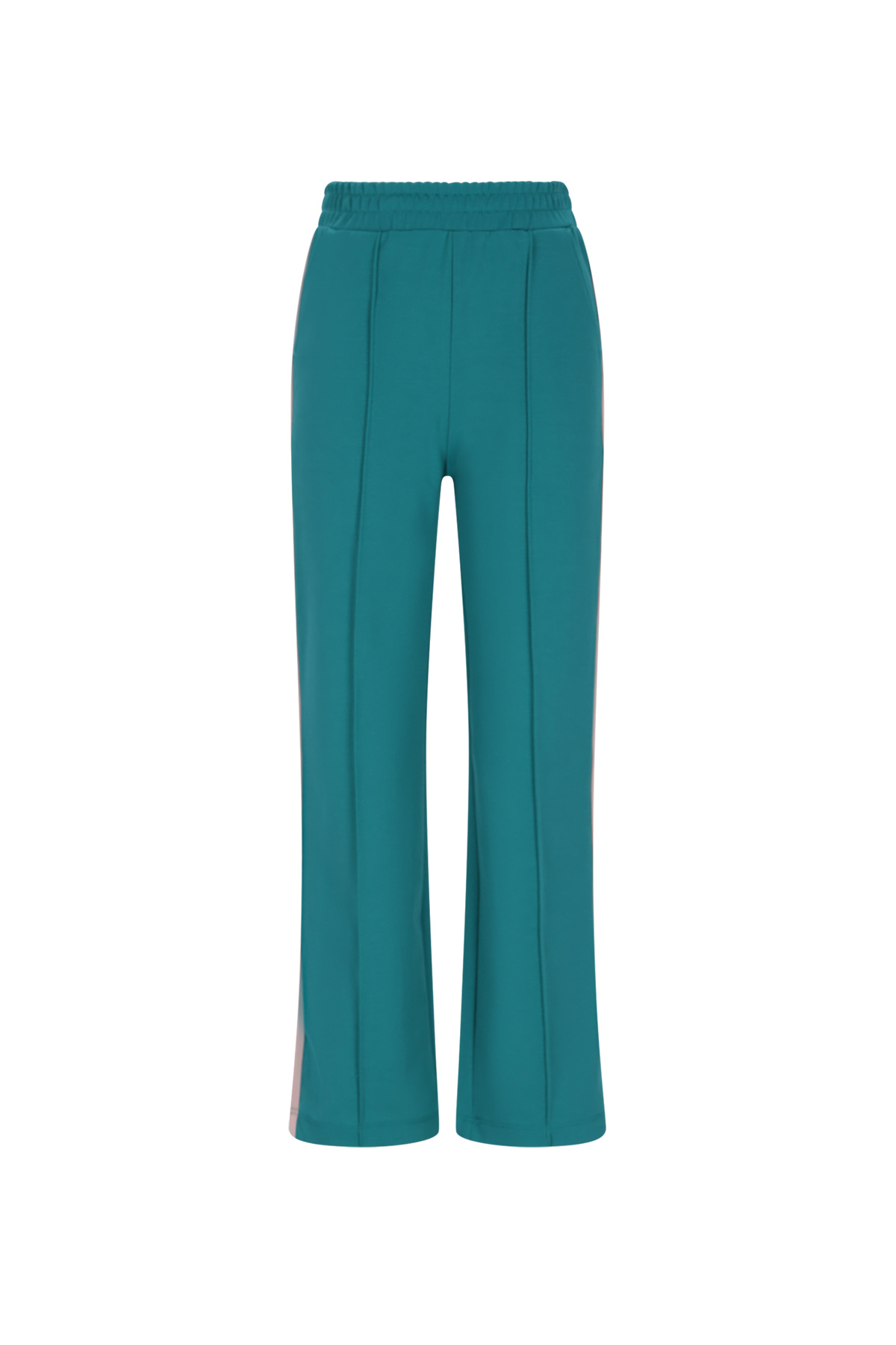 NoNo winter wide leg broek meisjes - groen - Sayla - interlock
