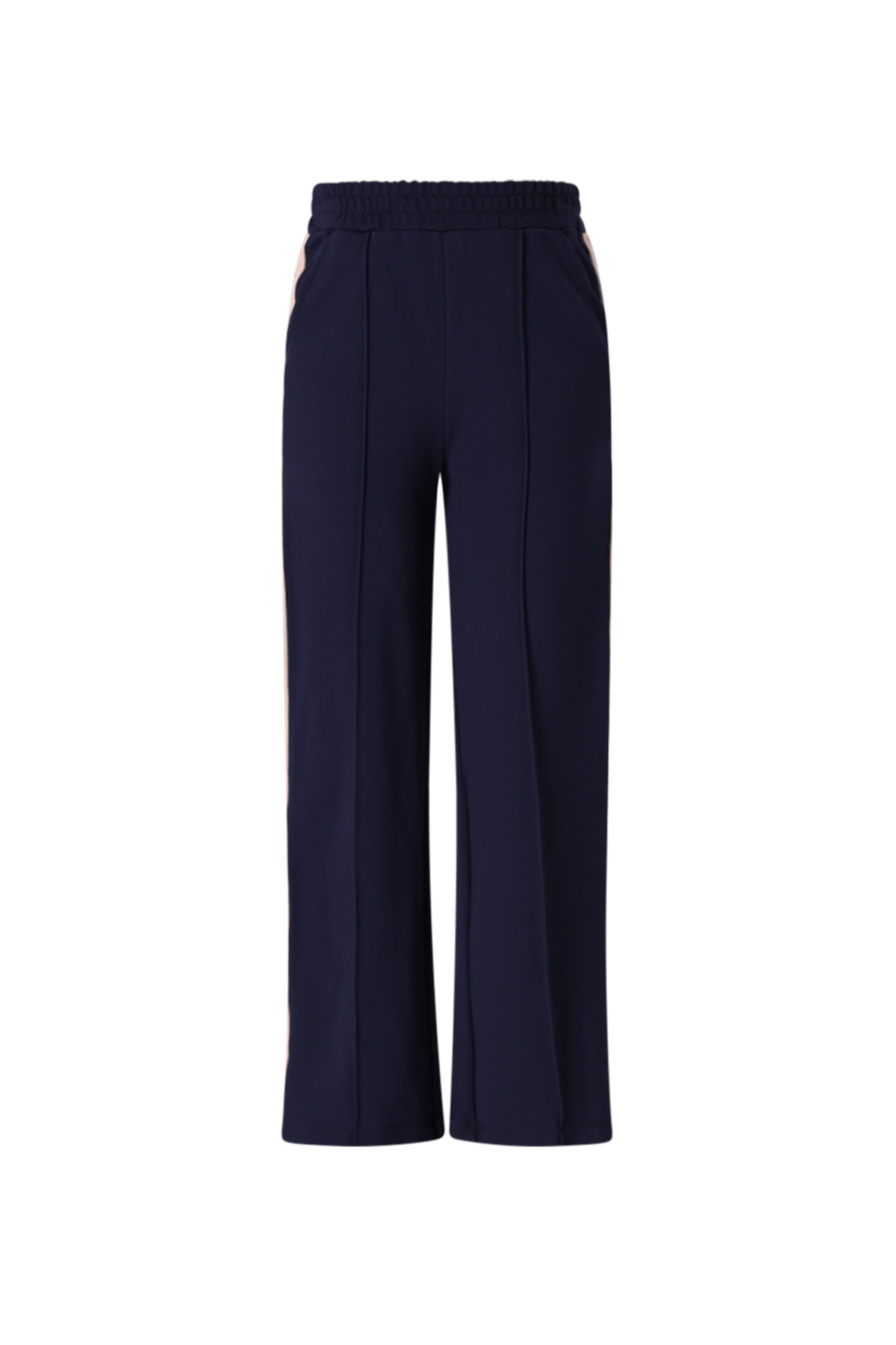 NoNo winter wide leg broek meisjes - navy blauw - Sayla - interlock
