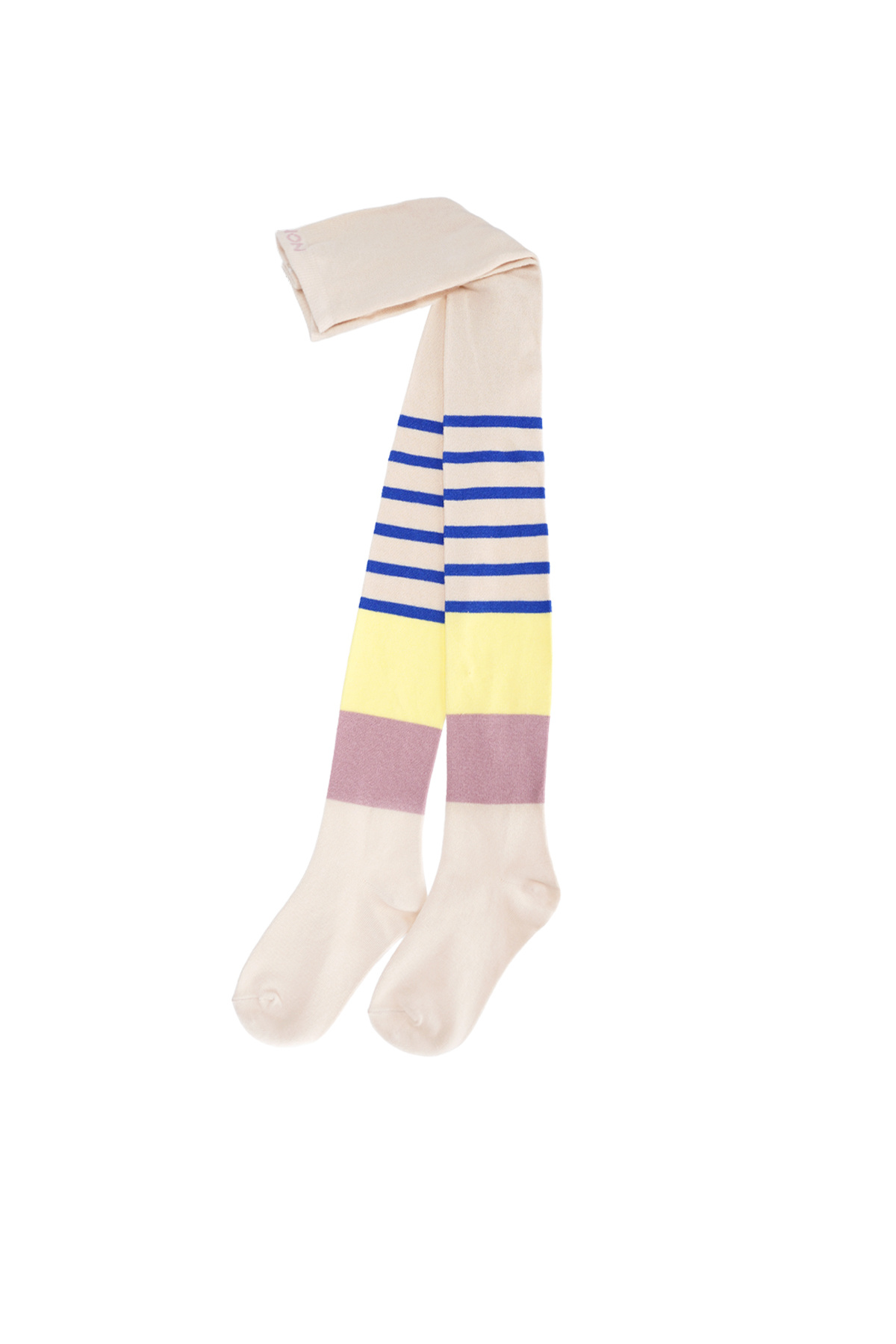 NoNo winter colorblocking maillot meisjes - geel - Rachel - gestreept