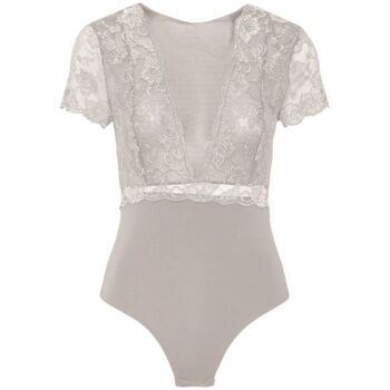Pieces Onderhemden  17095132 SICCA-SILVER GRAY
