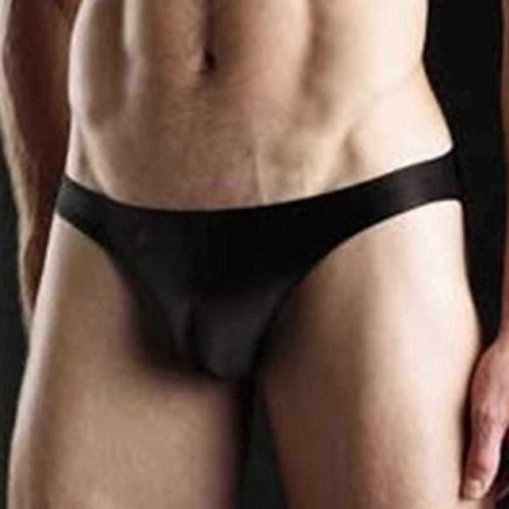 Aloys Gladde boxer heren slips string ondergoed badpak M