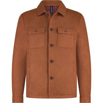 State Of Art Sweater  Overshirt Wolblend Brique