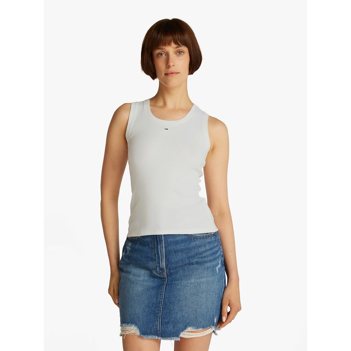 TOMMY JEANS Tanktop TJW ESSENTIAL RIB TANK EXT