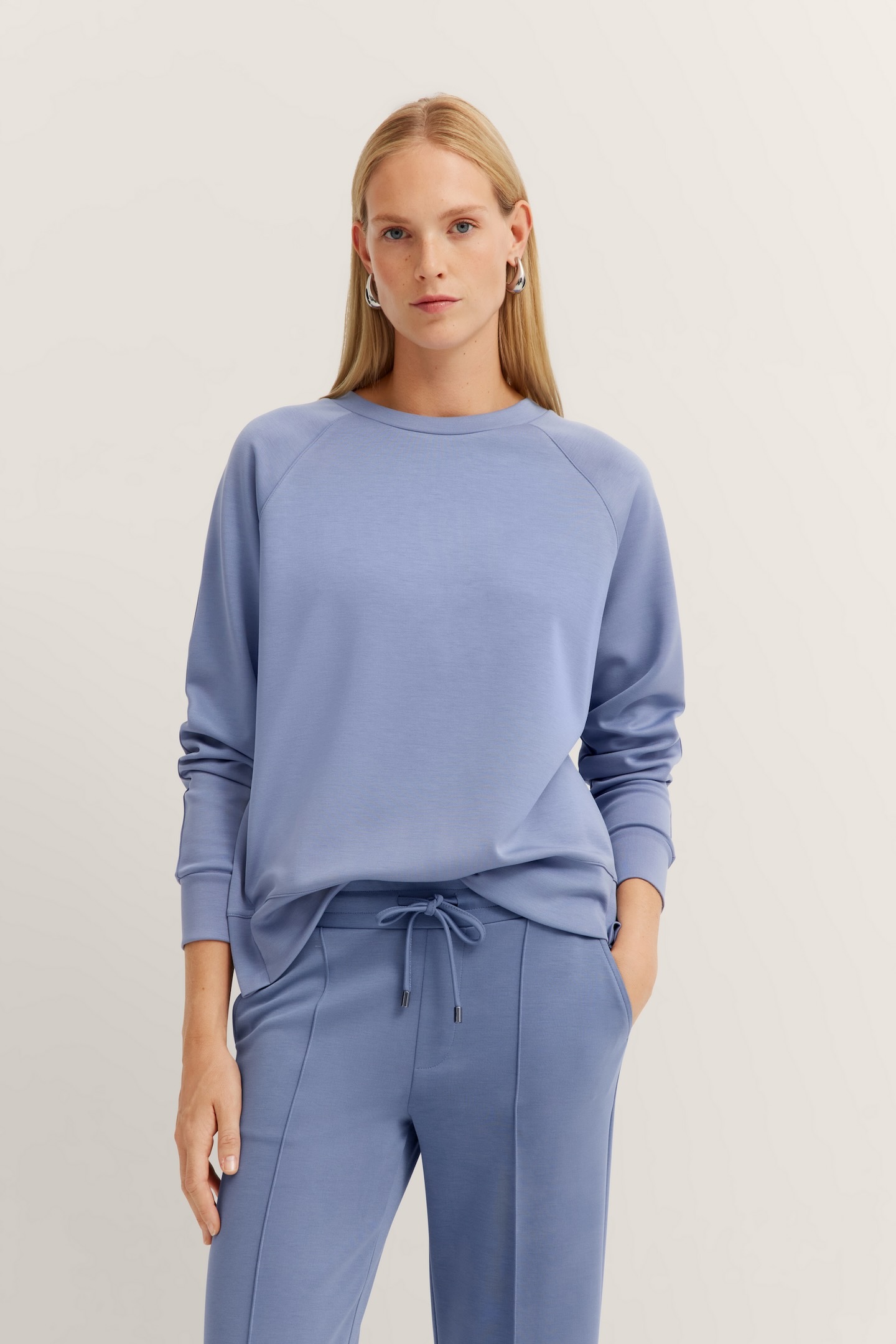 Bugatti Sweatshirt met ritssluitingen opzij