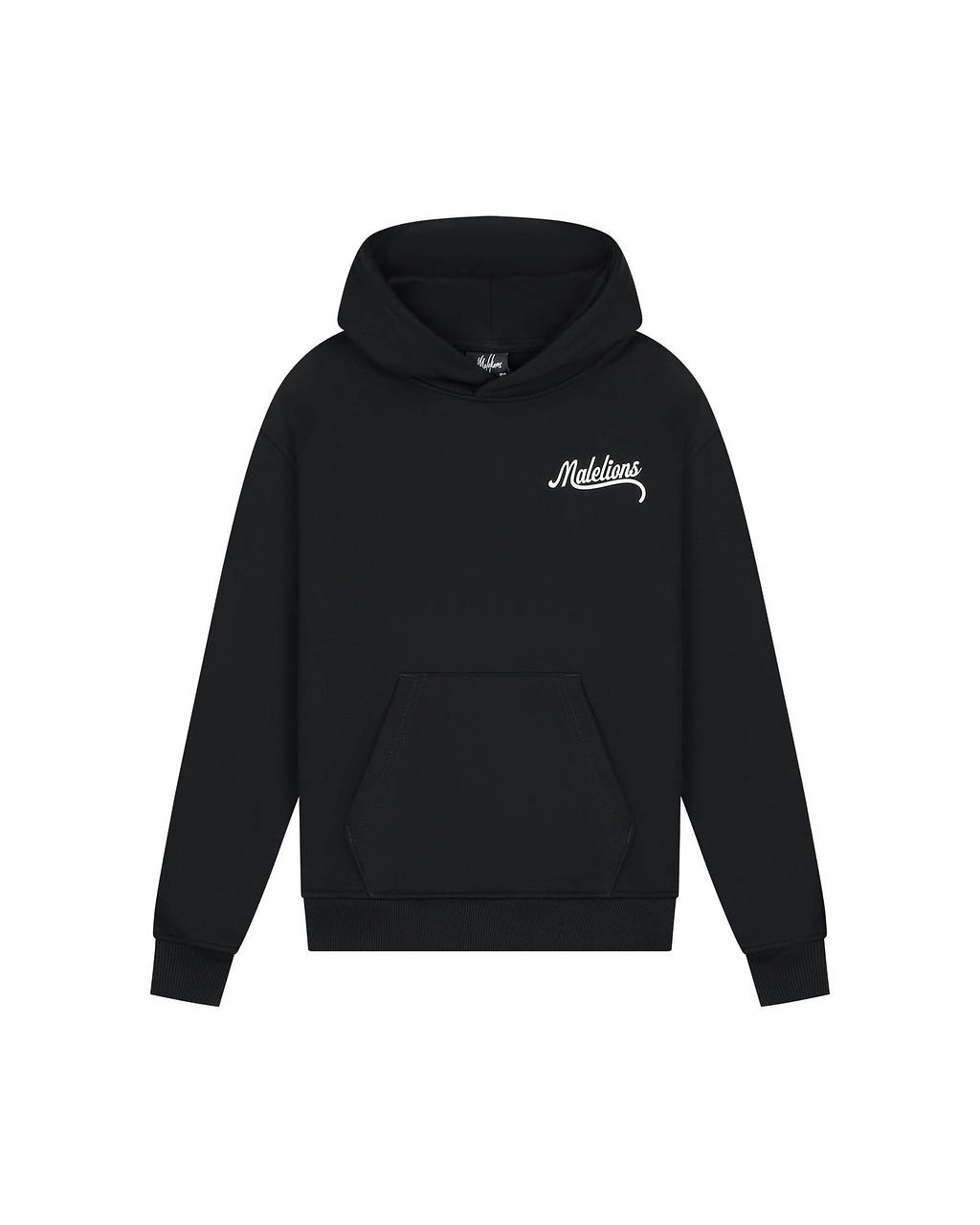 Malelions winter hoodie jongens - zwart - Theatre
