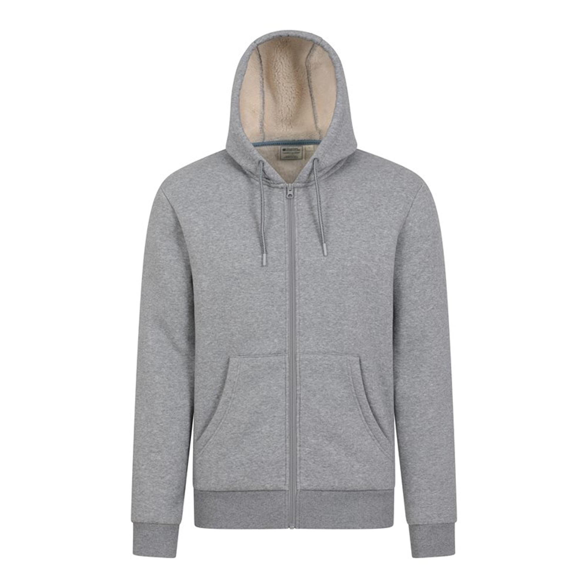 Pertemba FR - Apparel Mountain Warehouse Heren Dalton Borg gevoerde hoodie met volledige ritssluiting M