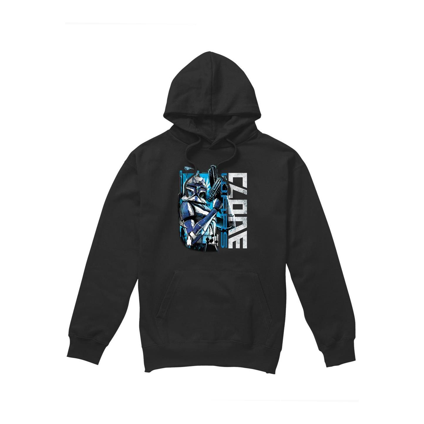Star Wars Mens Clone Rex Hoodie M zwart