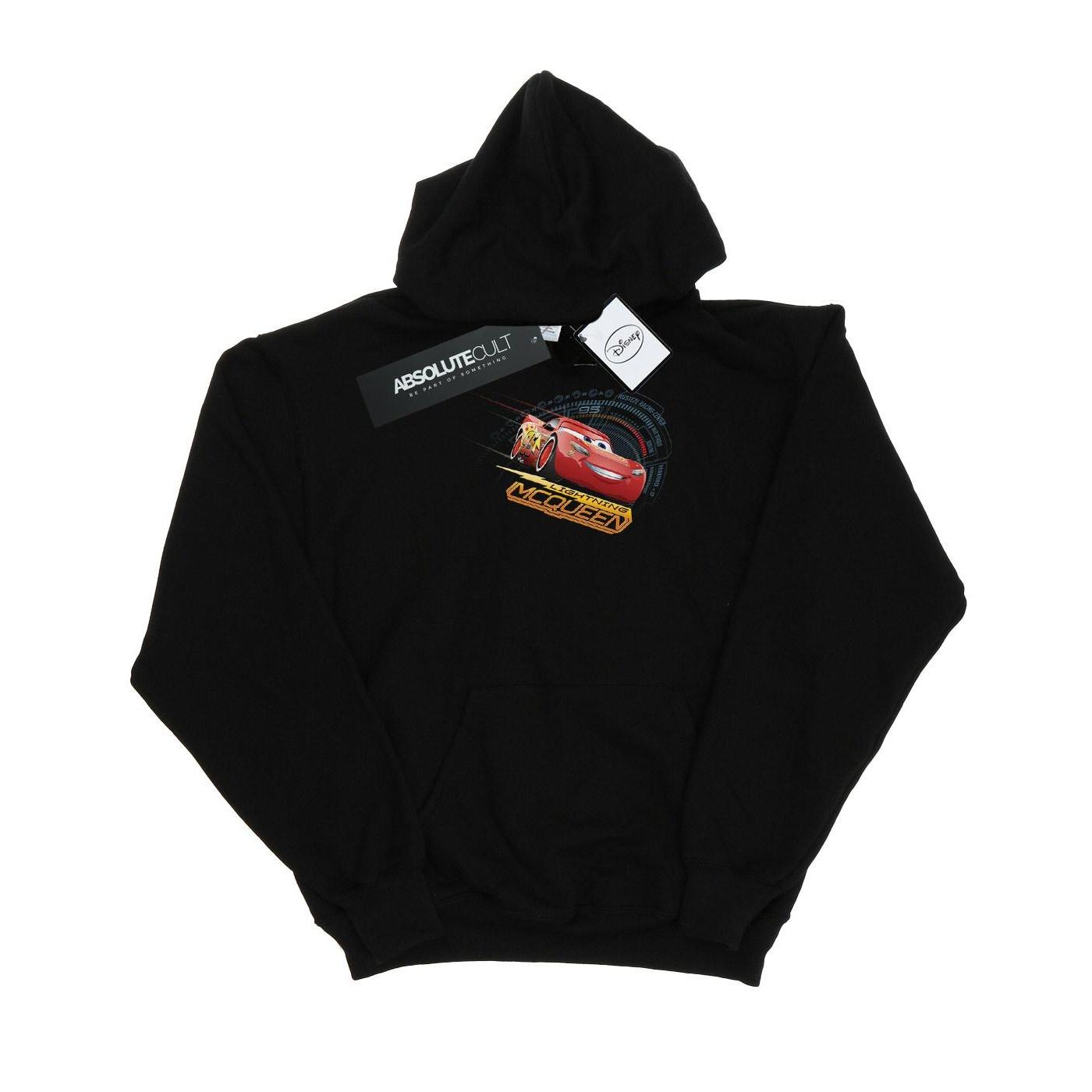 Disney Boys Cars Lightning McQueen-hoodie 9-11 Years zwart