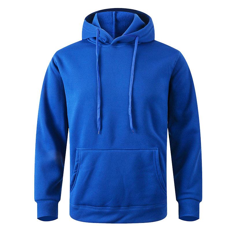 MAITA Clothscenery Heren casual hoodies fleece hiphop effen sweatshirt heren sportkleding kleding sweatshirt herenkleding XXXL blauw